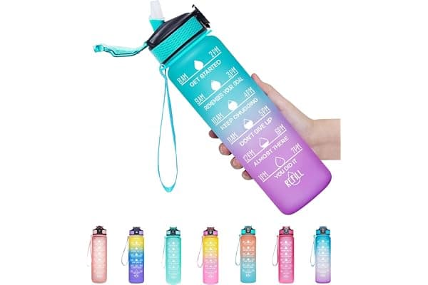 Portal Durable Sports Bottle with Time Indicator – 32oz
