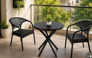Plastic Outdoor Garden Chair – UV Resistant Stackable